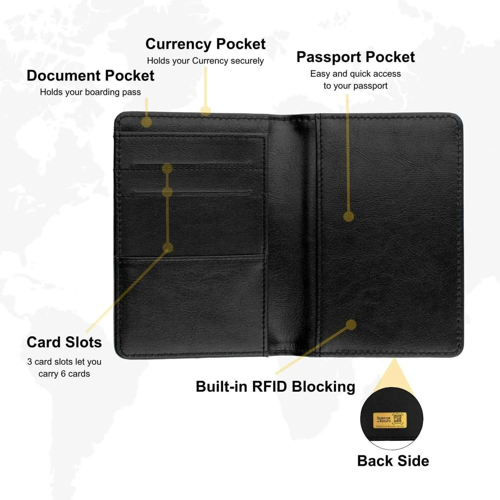 Genuine Leather Passport Case-3