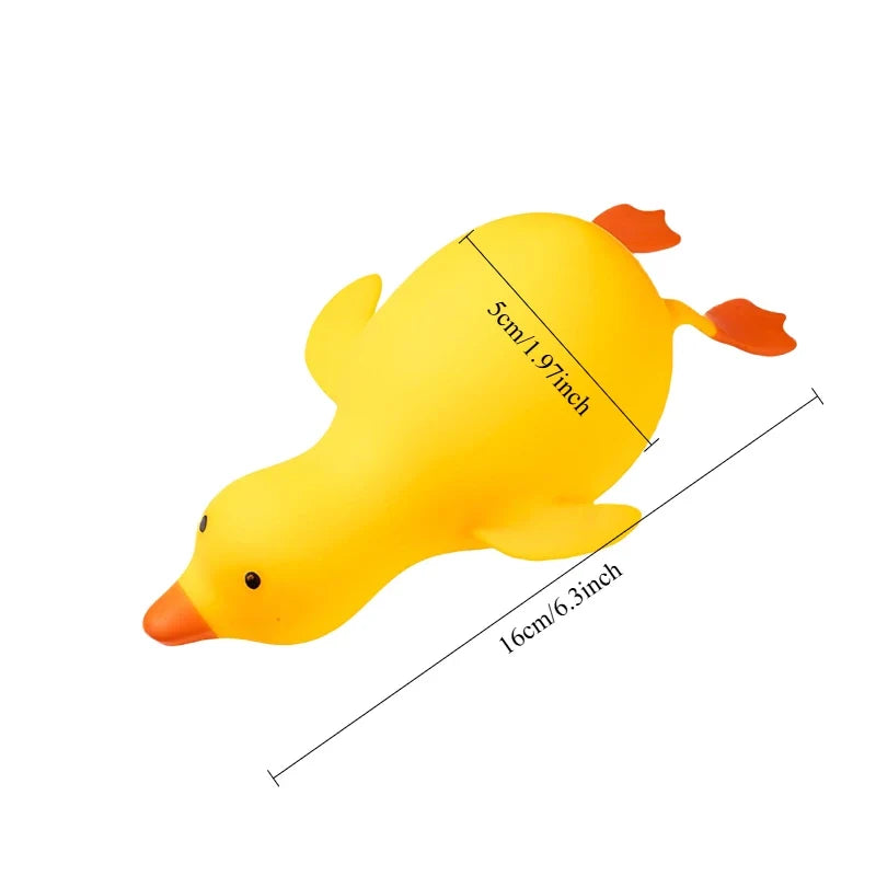 Squishy Antistress Duck Fidgets Toys Cute Goose Animals Vent Toys for Kids Adults Decompression Stretch Toys Friends Best Gift-7
